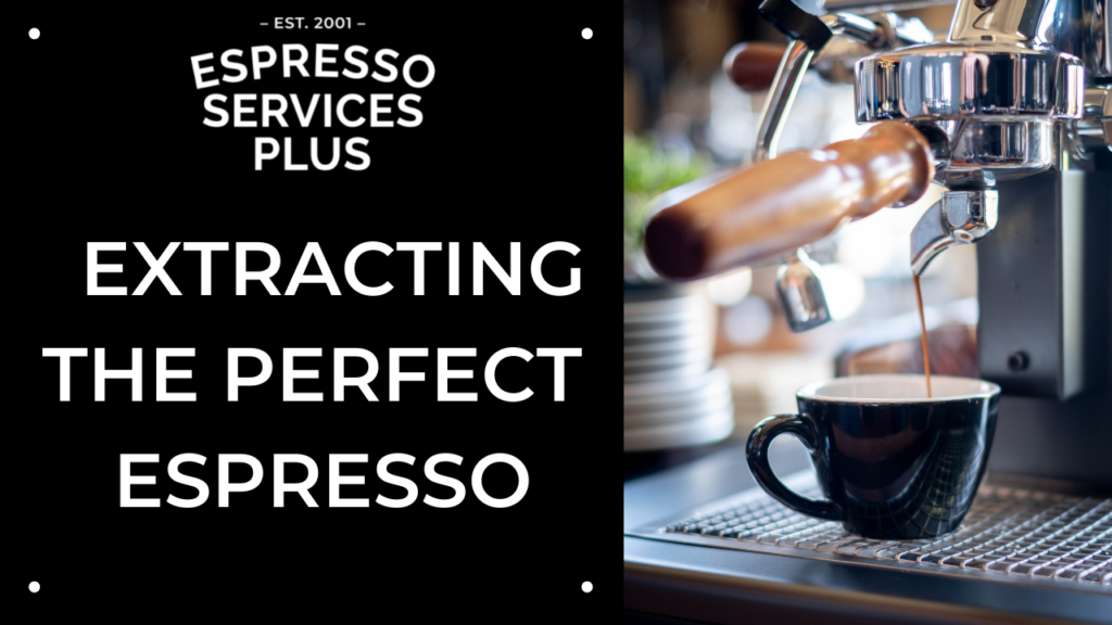 Extracting the perfect espresso