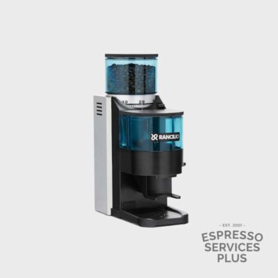 Rancilio Rocky Coffee Grinder three quarters home coffee grinder