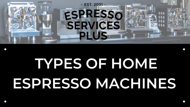 Types of home espresso machines