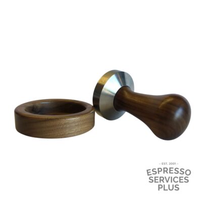 Coffee Tamper 58mm Timber with Holder 2