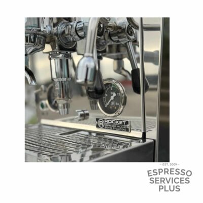 Rocket Giotto Evo Coffee Machine close up