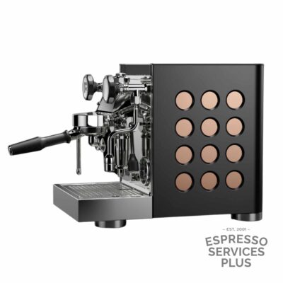 Rocket Appartamento TCA Black with Copper side Espresso Coffee Machine Home