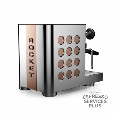 Rocket Appartamento TCA Copper angle Espresso Coffee Machine Home